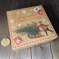 Коробка «Новогодняя почта»