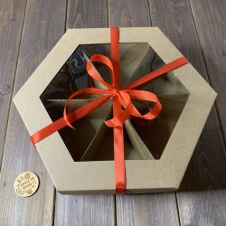 Коробка подарочная XL (крафт)